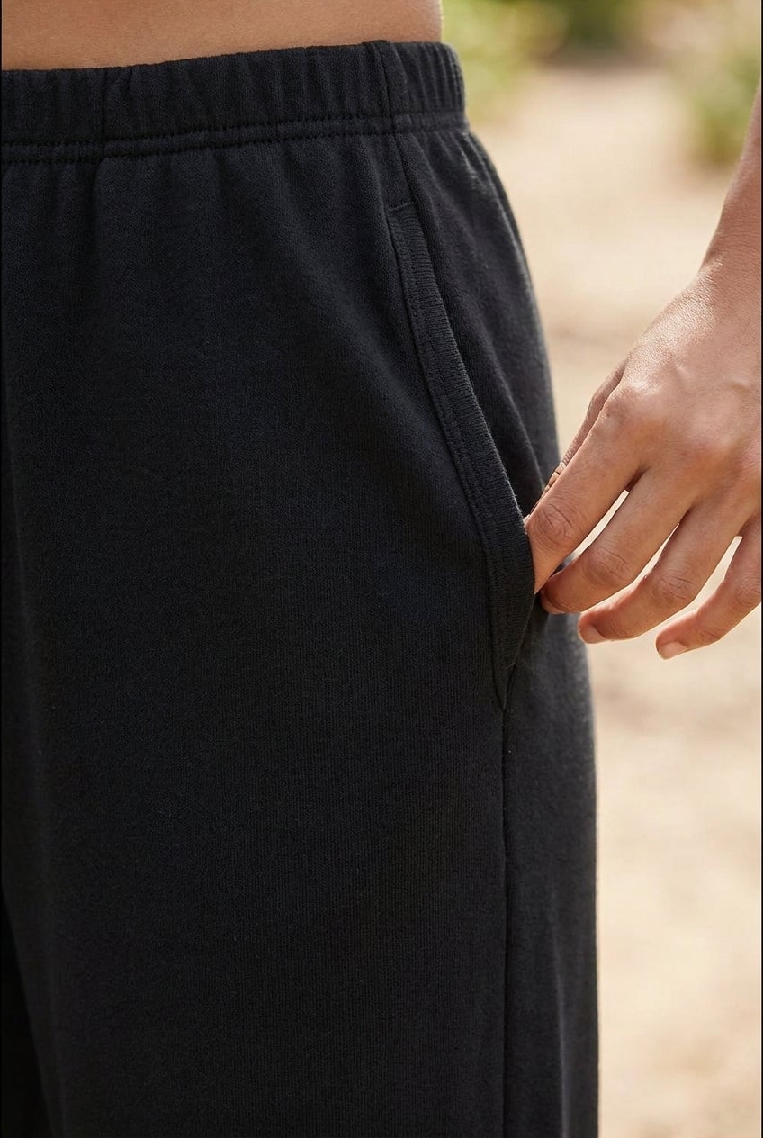 7-Day Straight-Leg Elastic-Waist Stretchy Knit Pant image number 5