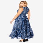 Georgette Flyaway Maxi Dress image number null