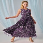 Georgette Flyaway Maxi Dress image number 0
