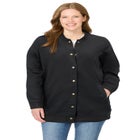 Denim Baseball Jacket image number null