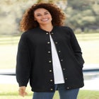 Denim Baseball Jacket image number null