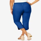 Stretch Denim Crop Jeggings image number null