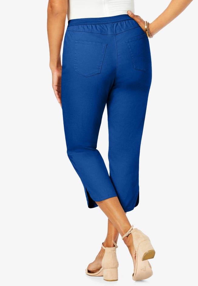 Stretch Denim Crop Jeggings image number 1