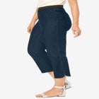 Stretch Denim Crop Jeggings image number null