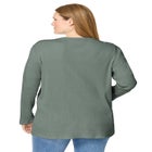 Two-Pocket Ribbed Cardigan image number null