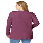 Two-Pocket Ribbed Cardigan image number null