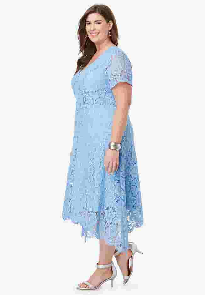 Lace Handkerchief Dress image number 5