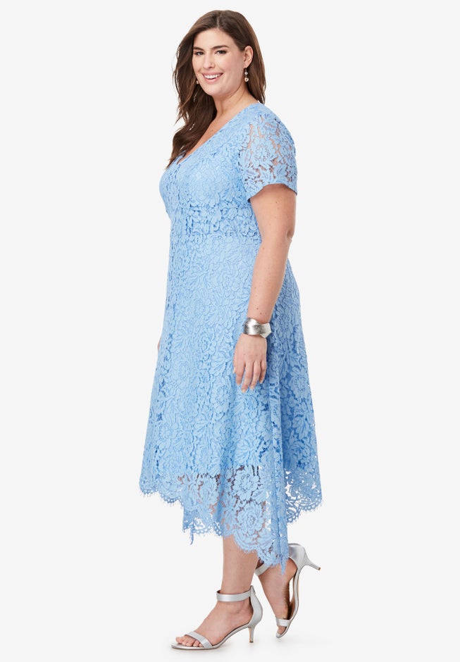 Lace Handkerchief Dress image number 4