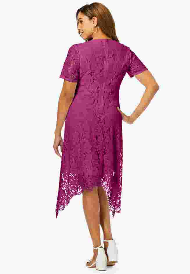 Lace Handkerchief Dress image number 1