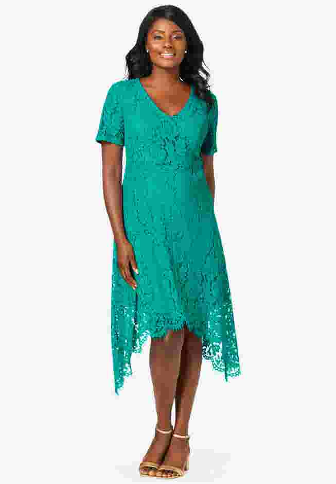 Lace Handkerchief Dress image number 0