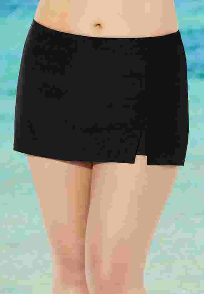 Side Slit Swim Skort image number 0