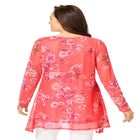 High-Low Miracle Mesh Tunic image number null