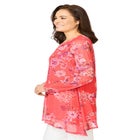 High-Low Miracle Mesh Tunic image number null