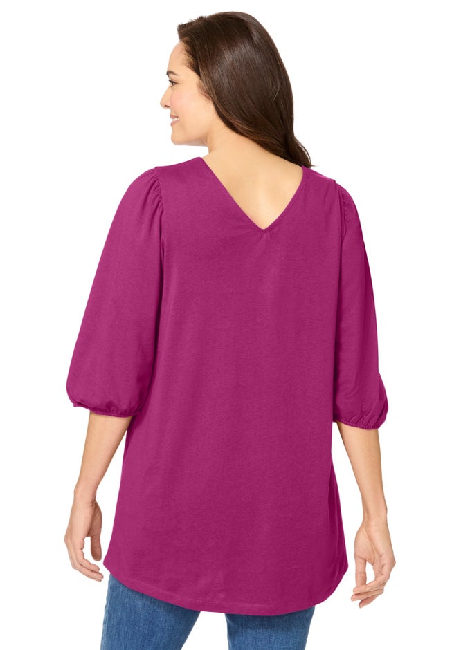 Reversible Neckline Tunic image number 2