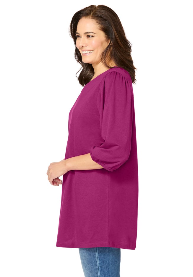 Reversible Neckline Tunic image number 3