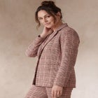 Bi-Stretch Shaped Blazer image number null