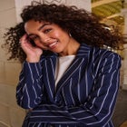 Bi-Stretch Shaped Blazer image number null