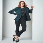 Bi-Stretch Shaped Blazer image number null