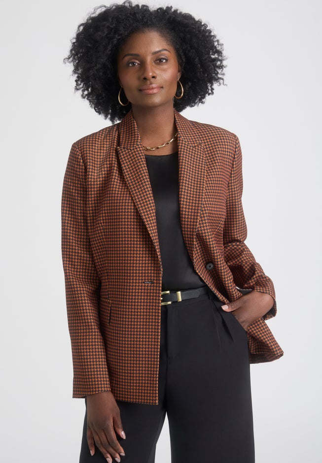 Bi-Stretch Shaped Blazer image number 2