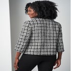 Tweed V-Neck Jacket image number null