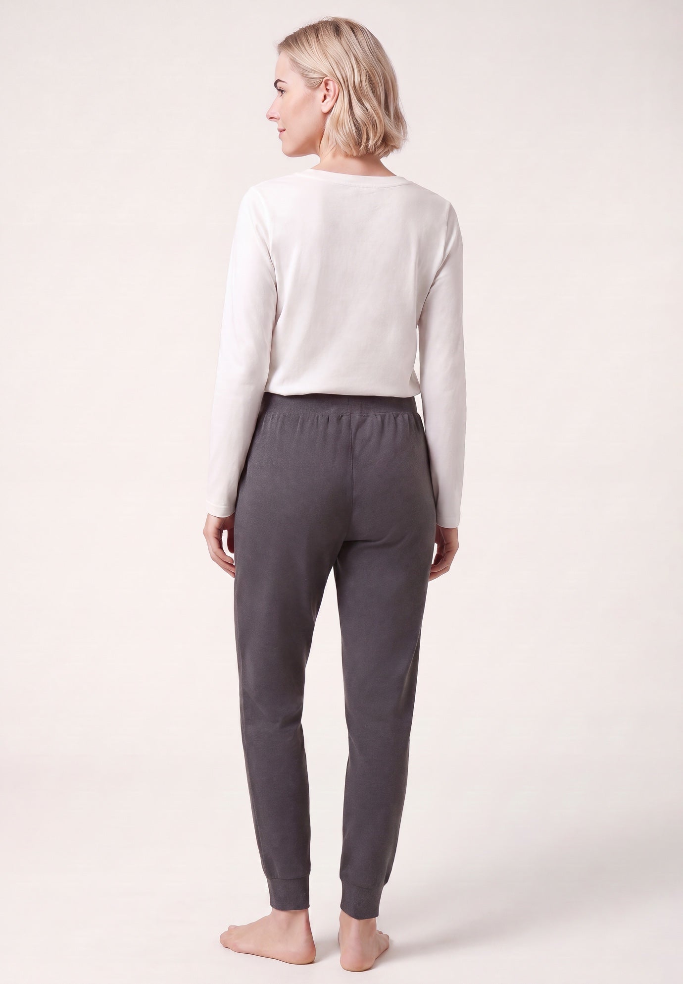 Cotton Spandex Jersey Jogger Sleep Pants image number 1