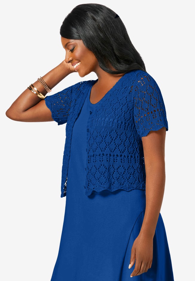 Crochet Shrug image number 2