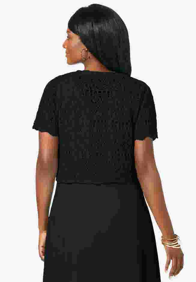 Crochet Shrug image number 1