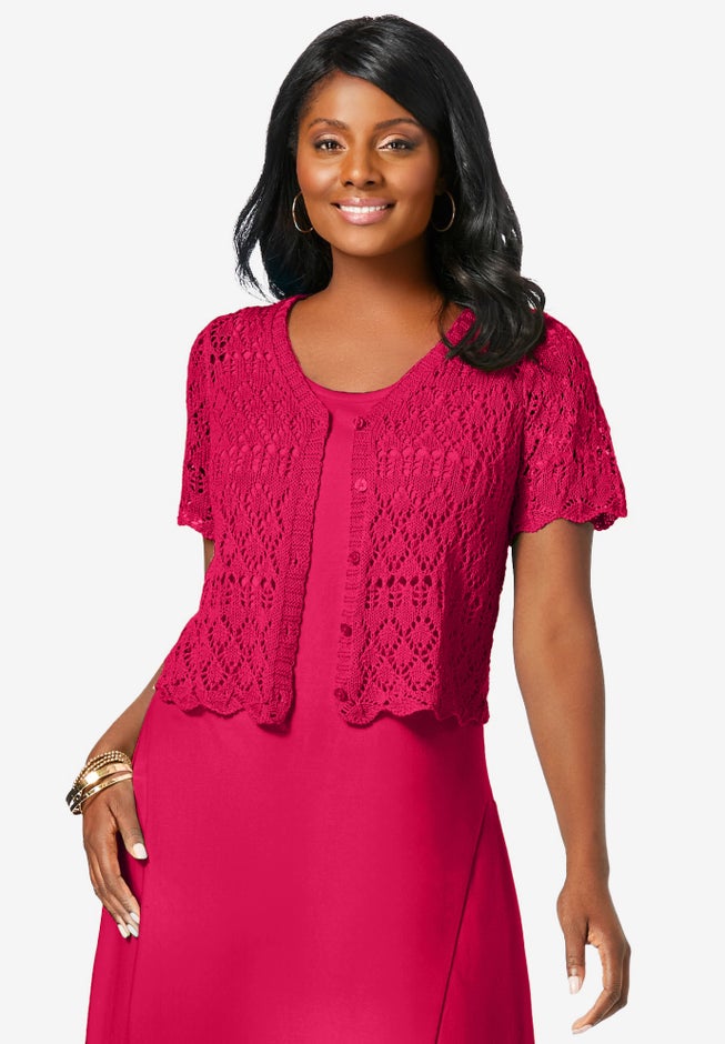 Crochet Shrug image number 0