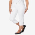 Comfort Stretch Denim Capri image number null