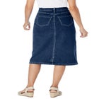 Stretch Denim Five-Pocket Jeans Skirt image number null