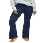 Stretch Knit Bootcut Leggings image number null