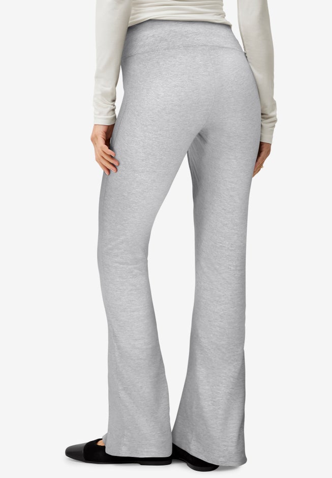 Knit Bootcut Leggings image number 1