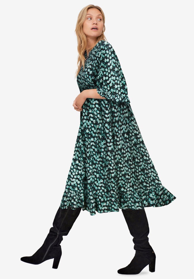 Ruffled Empire Dress image number 0