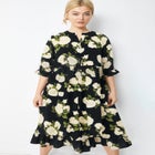 Ruffled Empire Dress image number null