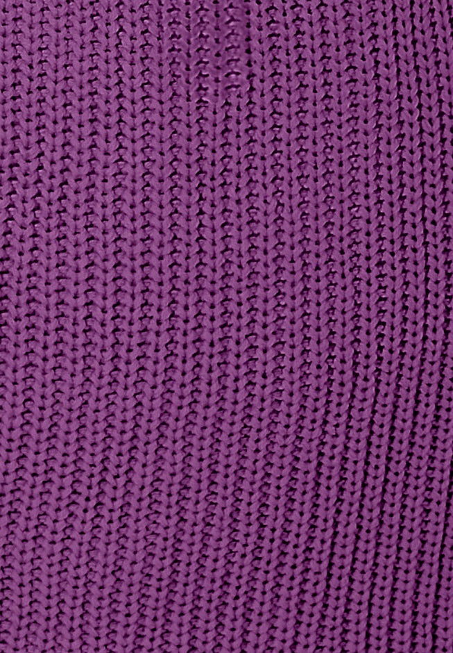 Button-Front Shaker Cardigan Sweater image number 4