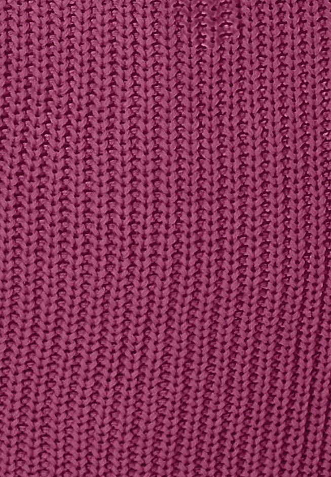 Button-Front Shaker Cardigan Sweater image number 2