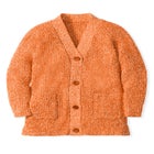 Button-Front Shaker Cardigan Sweater image number null