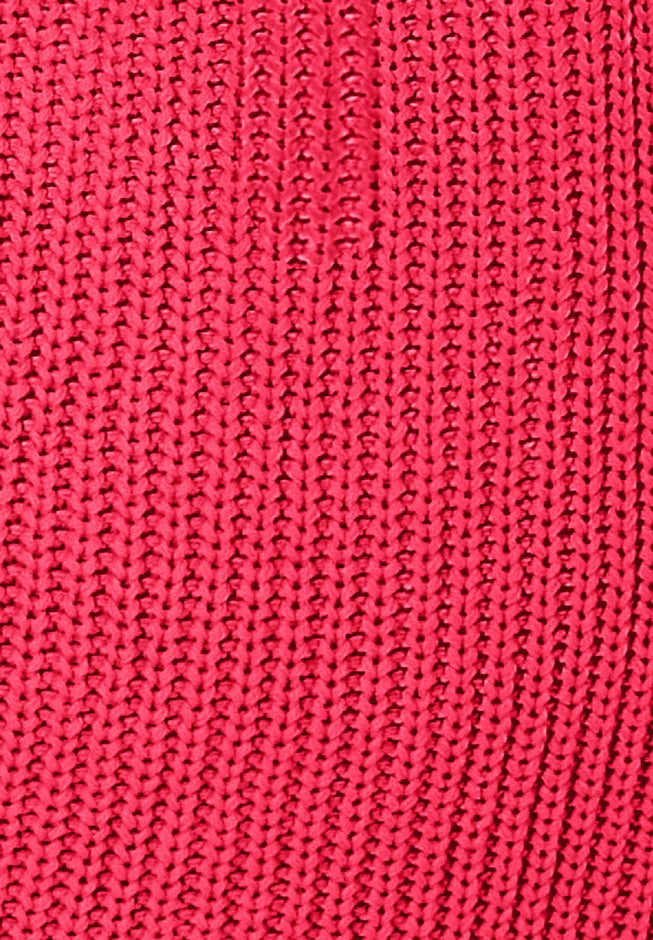 Button-Front Shaker Cardigan Sweater image number 5