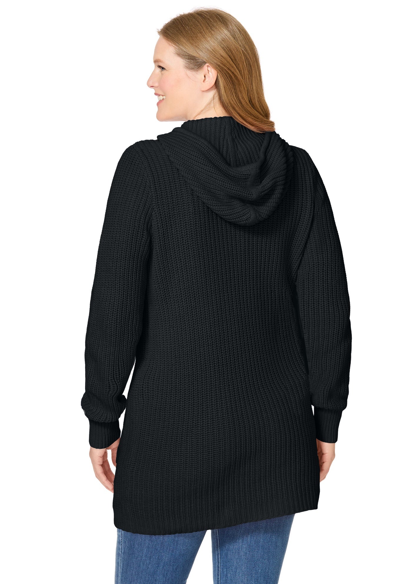 Shaker Sweater Pullover Hoodie image number 2