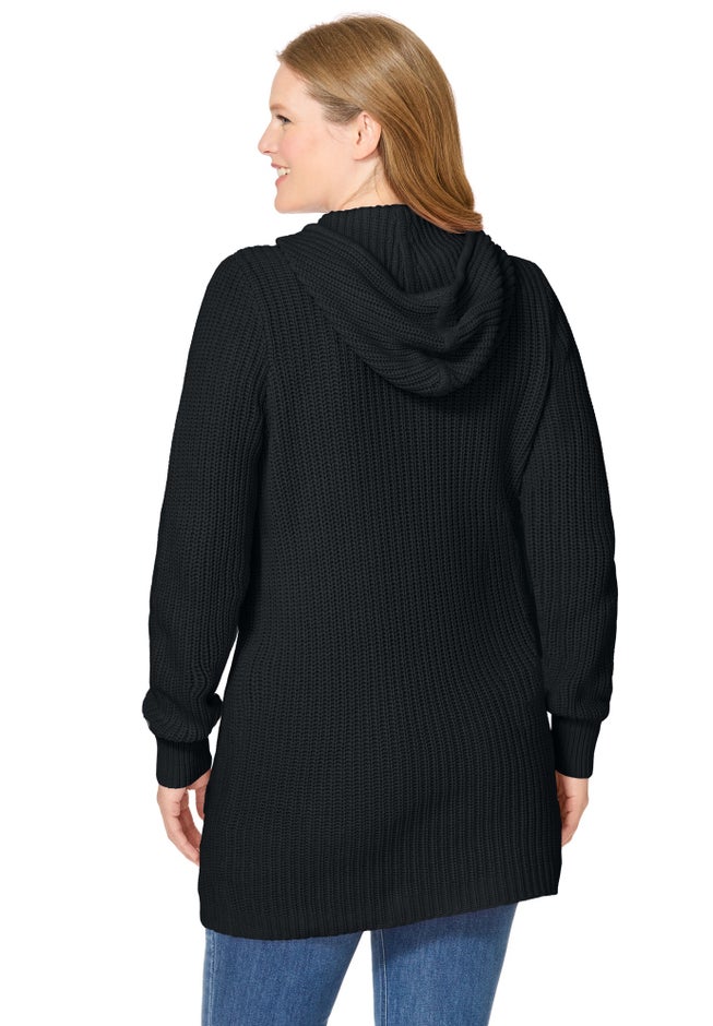 Shaker Sweater Pullover Hoodie image number 2