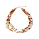 Wood Bead Necklace image number null