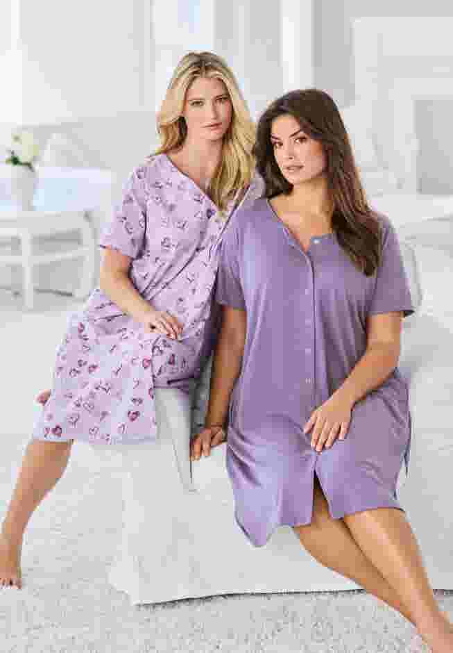 Dreams & Co® 2-Pack Sleepshirt image number 3