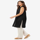 Lightweight Linen Vest image number null