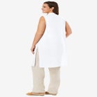 Lightweight Linen Vest image number null