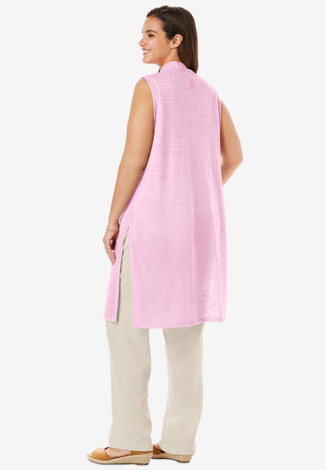 Lightweight Linen Vest image number 1