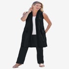 Lightweight Linen Vest image number null