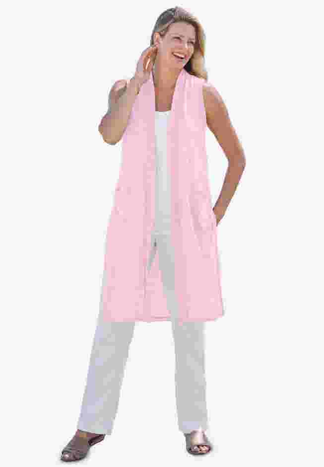 Lightweight Linen Vest image number 0