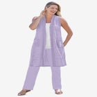 Lightweight Linen Vest Sweater image number null