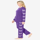 Dreams & Co&reg; Side Print Pajama Set image number null