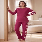Side Print Pajama Set image number 0